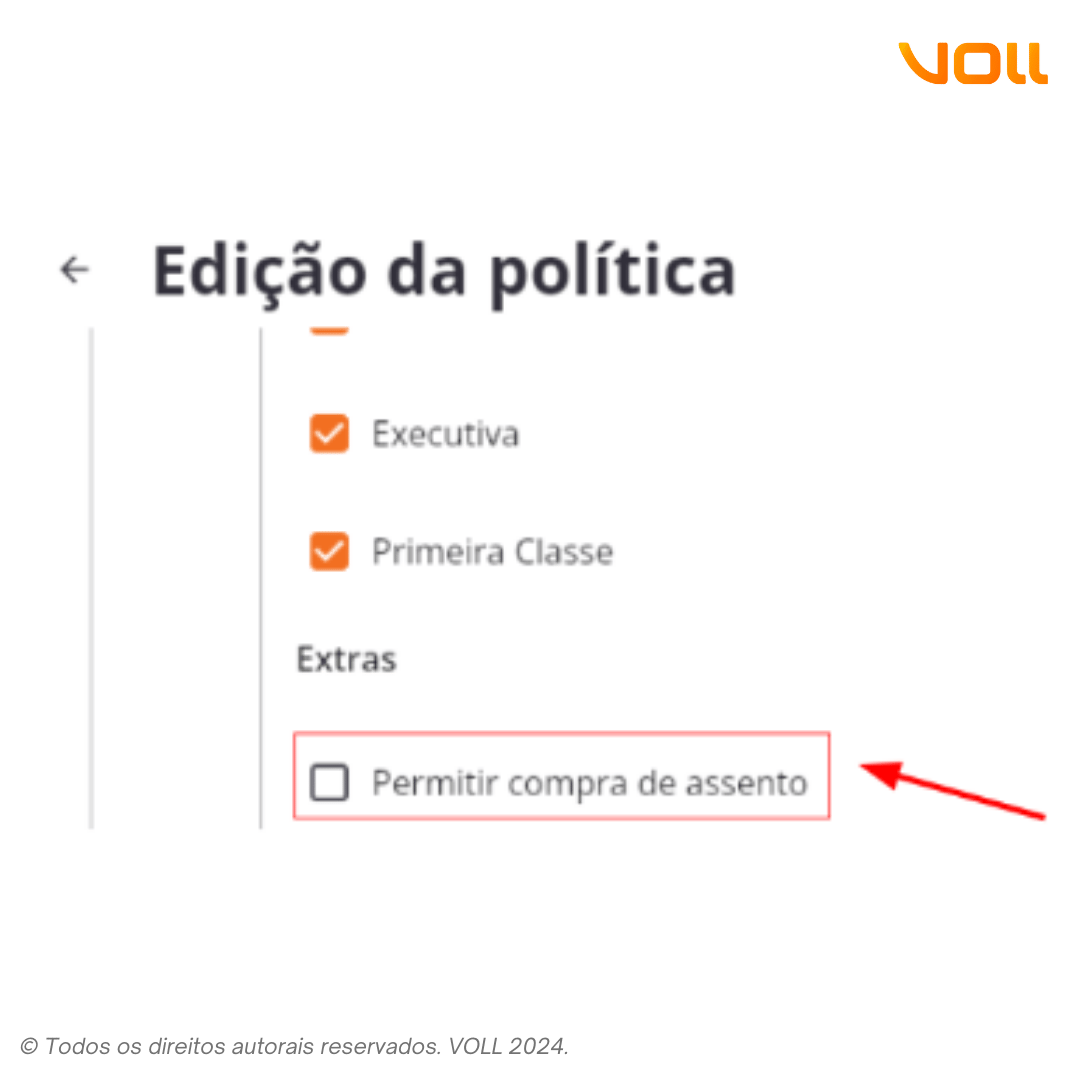 VOLL Product Release - Versão 9.3 - Edição de Política