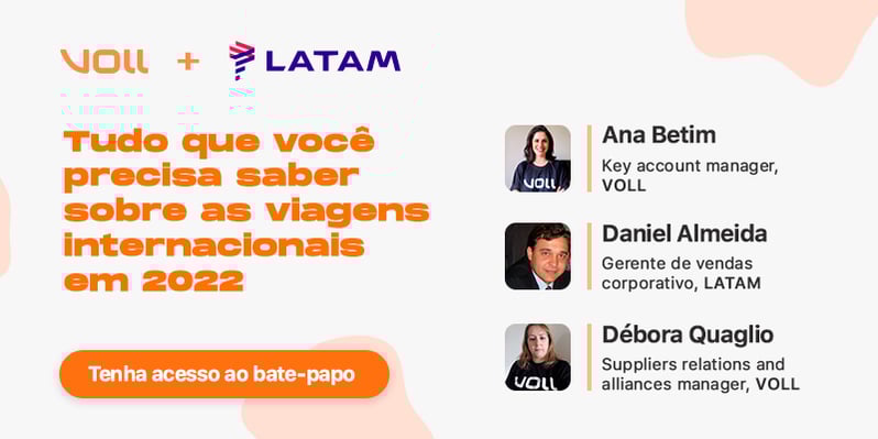 VOLL Talks - VOLL e LATAM falam sobre viagens internacionais